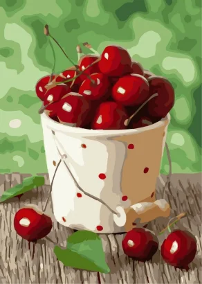 Картина за номерами. Art Craft &quot;Вишнева спека&quot; 40 * 50 см 12117-AC