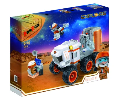 Конструктор "Космічні дослідження" (350 елм.) Марсохід з обладнанням 