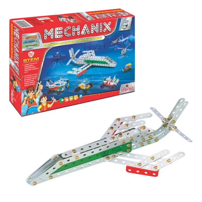 Металевий конструктор, розвиваючий &quot;MECHANIX&quot; №5 (300 елм./25 моделей)