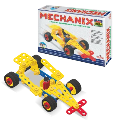 Конструктор поліпропіленовий, розвиваючий "MECHANIX" Авто №2 (81 елм./7 моделей)