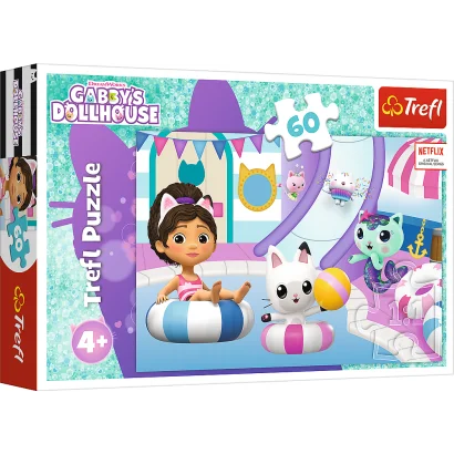 Пазли - (60 елм.) - &quot;У басейні&quot; / Trefl