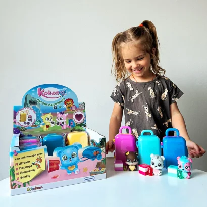 Колекційний ігровий набір KOKORO – МАЛЮКИ-МАНДРІВНИКИ (у диспл.)