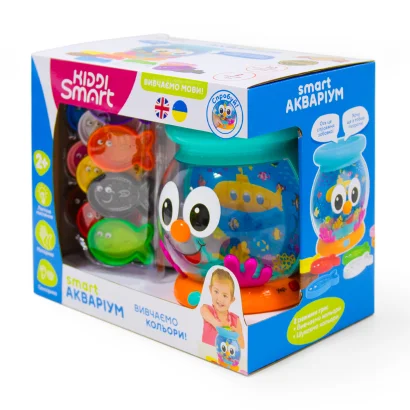 Інтерактивна двомовна іграшка, що навчає &ndash; SMART-АКВАРІУМ (українська та англійська)