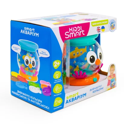 Інтерактивна двомовна іграшка, що навчає &ndash; SMART-АКВАРІУМ (українська та англійська)