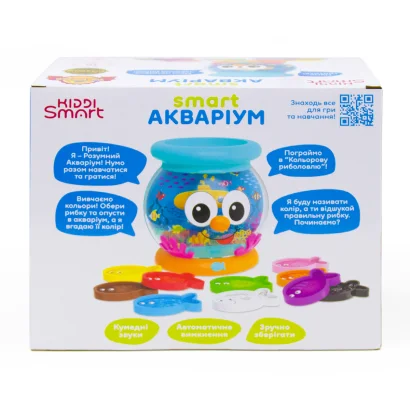 Інтерактивна двомовна іграшка, що навчає &ndash; SMART-АКВАРІУМ (українська та англійська)