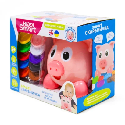 Інтерактивна двомовна іграшка, що навчає &ndash; SMART-СКАРБНИЧКА (українська та англійська)