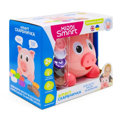 Інтерактивна двомовна іграшка, що навчає &ndash; SMART-СКАРБНИЧКА (українська та англійська)