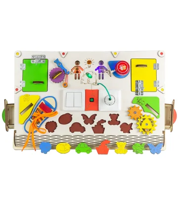 Дитяча розвиваюча дошка D005 з підсвічуванням