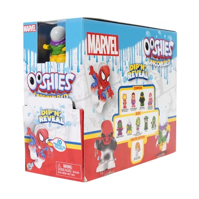 Фігурка-сюрприз у капсулі, що змінює колір OOSHIES – МАРВЕЛ (10 видів, в асорт.)