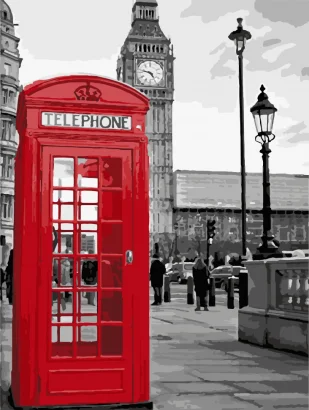 Картина за номерами. Art Craft &quot;Дзвінок з Лондона&quot; 40 * 50 см 11212-AC