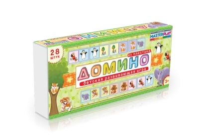 Дитяча гра доміно "Звірятка" 1-093 від 3-х років