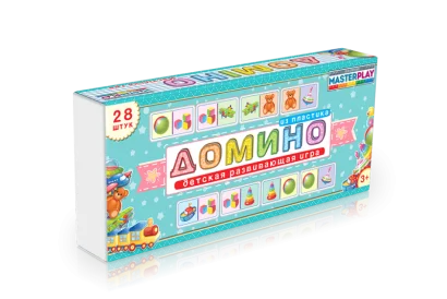 Дитяча настільна гра доміно &quot;Предмети&quot; 1-091 від 3-х років
