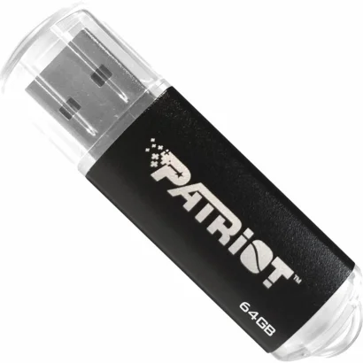 Флеш-накопичувач Patriot USB 2.0 Xporter Pulse 64GB Metal/Black