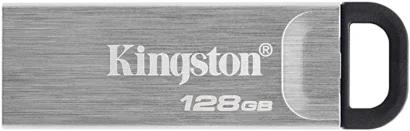 Флеш-накопичувач Kingston USB 3.2 DT Kyson 128GB Silver/Black