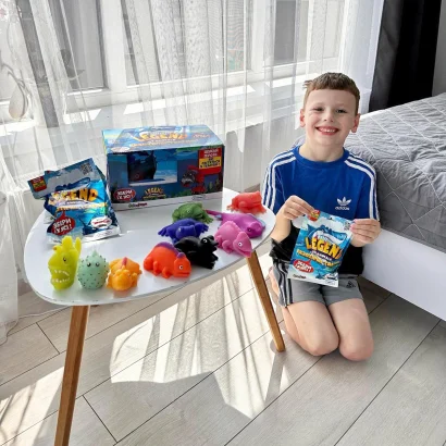 Стретч-іграшка у вигляді тварини &ndash; ЕКЗОТИЧНІ ТВАРИНИ (в диспл.)