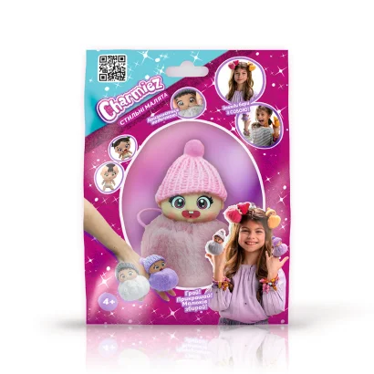 Дисплей ігрових фігурок CHARMIEZ – СТИЛЬНІ МАЛЯТА (12 шт.)