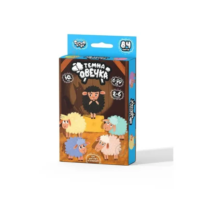 Розважальна та розвиваюча настільна гра "Темна вівця" TO-01-01U укр. мовою