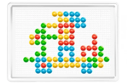 Дитяча розвиваюча мозаїка №5 3374TXK, 240 фішок в наборі