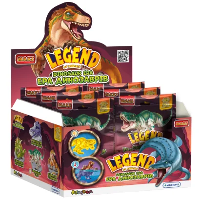 Стретч-іграшка у вигляді тварини &ndash; ЕРА ДИНОЗАВРІВ (в диспл.)