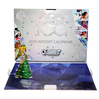 Набір ігрових фігурок OOSHIES &ndash; АДВЕНТ-КАЛЕНДАР ДІСНЕЙ 100 (24 фігурки)