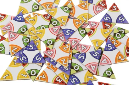 Настільна гра Триміно (Супердоміно) Arial 911081, 56 фішок