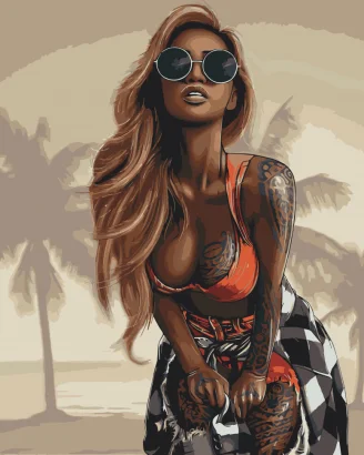 Картина за номерами. Art Craft &quot;Спокуса Майамі&quot; 40 * 50 см 10221-AC