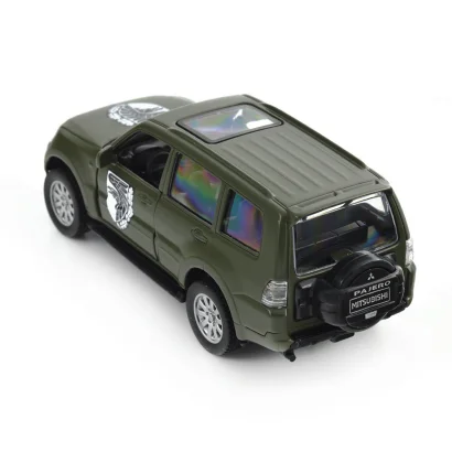 Автомодель серії Шеврони Героїв - Mitsubishi Pajero 4WD Tubro - 93 ОМБр