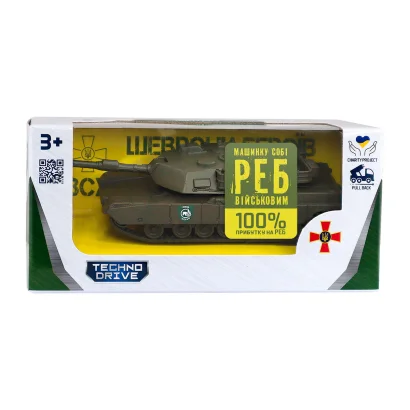 Модель серії "Шеврони Героїв" &ndash; ТАНК &ndash; "1 ОТБр"