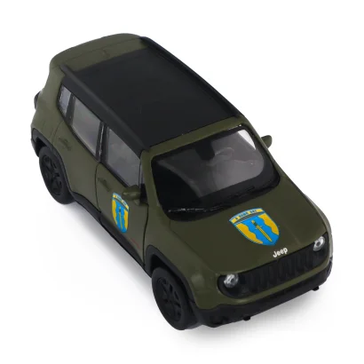 Автомодель серії &quot;Шеврони Героїв&quot; – JEEP RENEGADE TRAILHAWK – &quot;АЙДАР&quot;