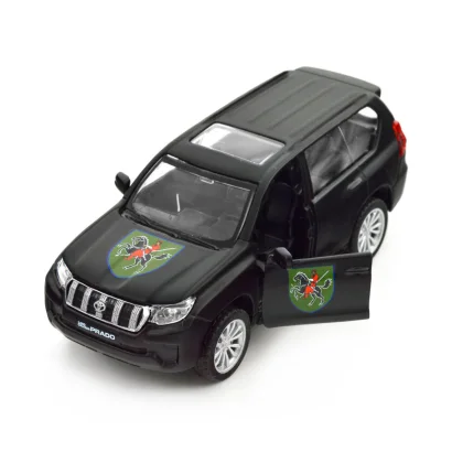 Автомодель серії &quot;Шеврони Героїв&quot; - TOYOTA LAND CRUISER PRADO - &quot;110 ОМБр&quot;