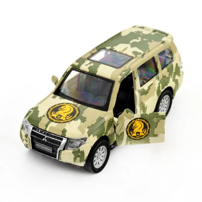 Автомодель серії "Шеврони Героїв" - MITSUBISHI PAJERO 4WD TURBO - "47 ОМБр"