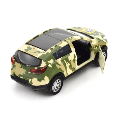 Автомодель серії "Шеврони Героїв" - KIA SPORTAGE R - "56 ОМПБр"