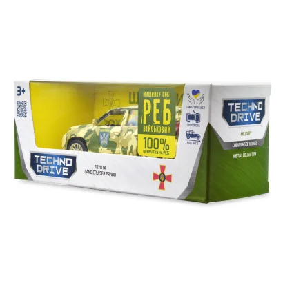 Автомодель серії "Шеврони Героїв" - TOYOTA LAND CRUISER PRADO - "ПТАХИ МАДЯРА"