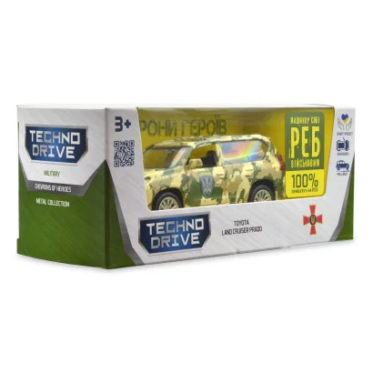 Автомодель серії "Шеврони Героїв" - TOYOTA LAND CRUISER PRADO - "ПТАХИ МАДЯРА"
