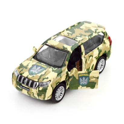 Автомодель серії "Шеврони Героїв" - TOYOTA LAND CRUISER PRADO - "ПТАХИ МАДЯРА"