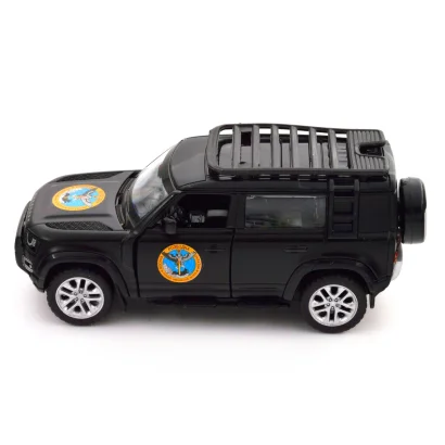 Автомодель серії Шеврони Героїв - Land Rover Defender 110 - ГУР МО