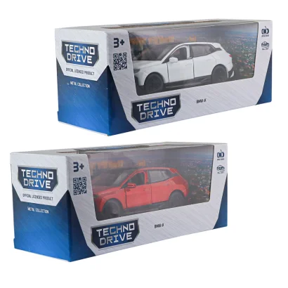 Автомодель - BMW iX (червоний, білий)