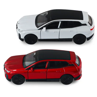Автомодель - BMW iX (червоний, білий)