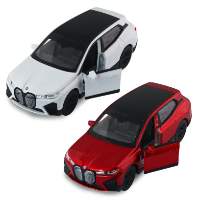 Автомодель - BMW iX (червоний, білий)