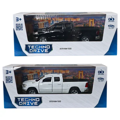 Автомодель - RAM 1500 2019 (білий, чорний)