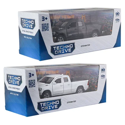 Автомодель - RAM 1500 2019 (білий, чорний)