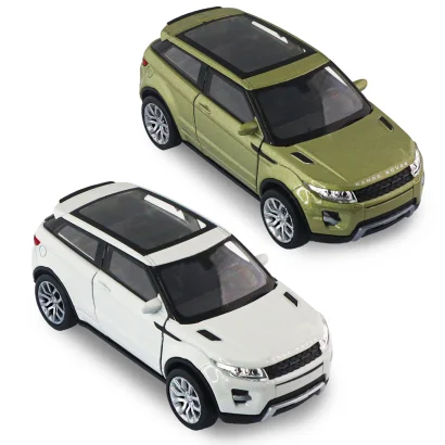 Автомодель - LAND ROVER RANGE ROVER EVOQUE (білий, зелений)