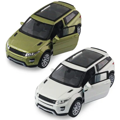 Автомодель - LAND ROVER RANGE ROVER EVOQUE (білий, зелений)