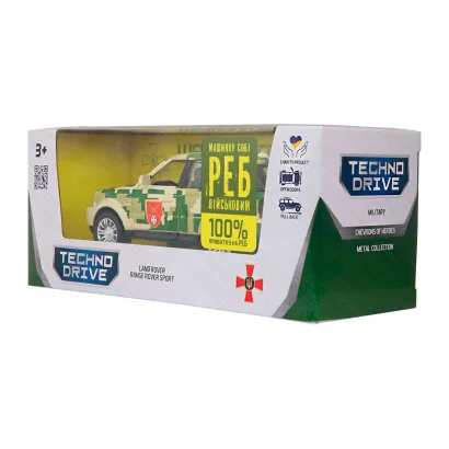 Автомодель серії "Шеврони Героїв" &ndash; LAND ROVER RANGE ROVER SPORT &ndash; "ОК "ЗАХІД""