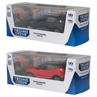 Автомодель &ndash; VOLVO XC40 (червоний, чорний)