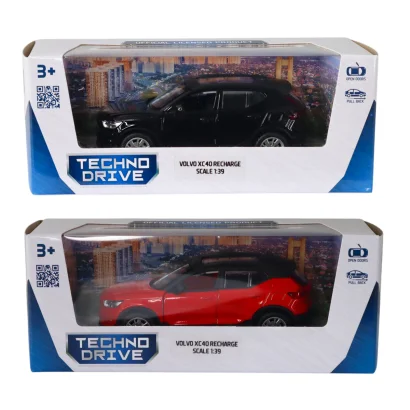 Автомодель &ndash; VOLVO XC40 (червоний, чорний)