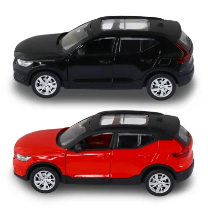Автомодель &ndash; VOLVO XC40 (червоний, чорний)