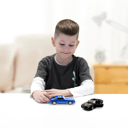 Автомодель - PONTIAC FIREBIRD 1978 (чорний, синій)