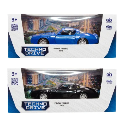Автомодель - PONTIAC FIREBIRD 1978 (чорний, синій)