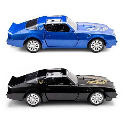 Автомодель - PONTIAC FIREBIRD 1978 (чорний, синій)